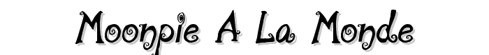 moonpie a la monde font